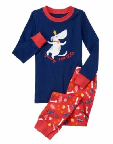 Gymboree perro 100% Algodón Ropa de dormir para niños