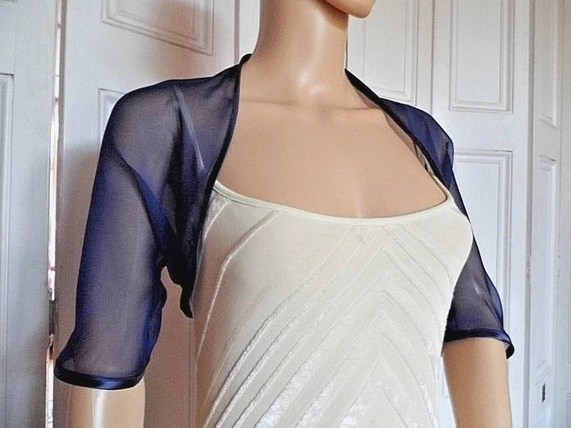 Navy blue wrap for cheap wedding