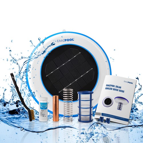 Solar Pool Ionizer | Pool Cleaning Device | Purifies Pool Water | Kills Algae - Picture 2 of 6