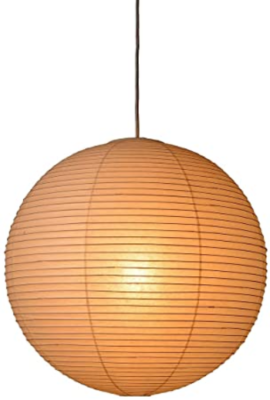 Isamu Noguchi Akari 45A Pendant lantern lamp Washi Japanese Light