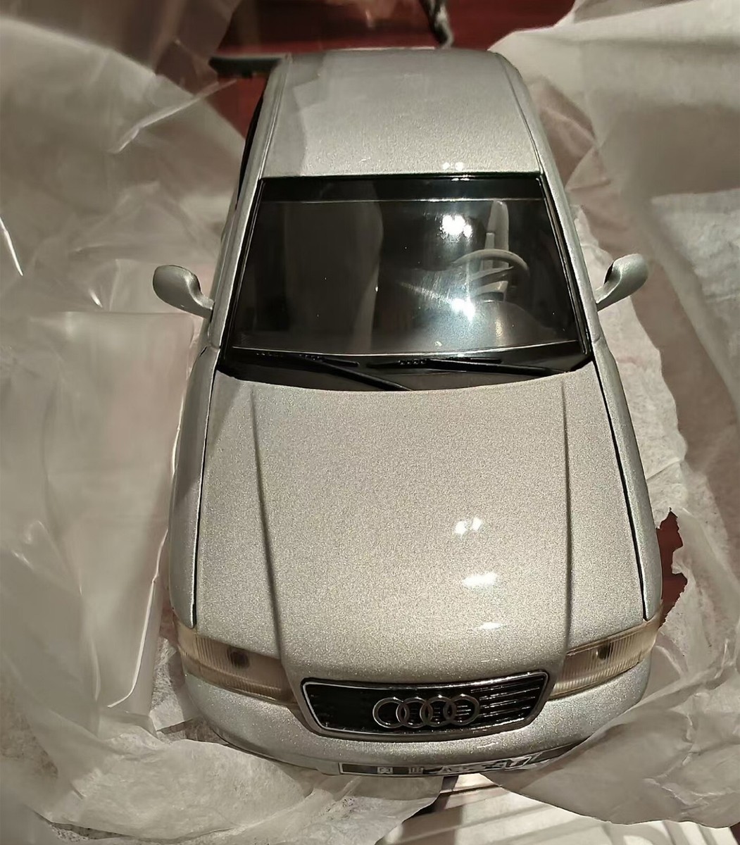 Old version 1/18 AUDI A6 CAR MODEL Silver | eBay