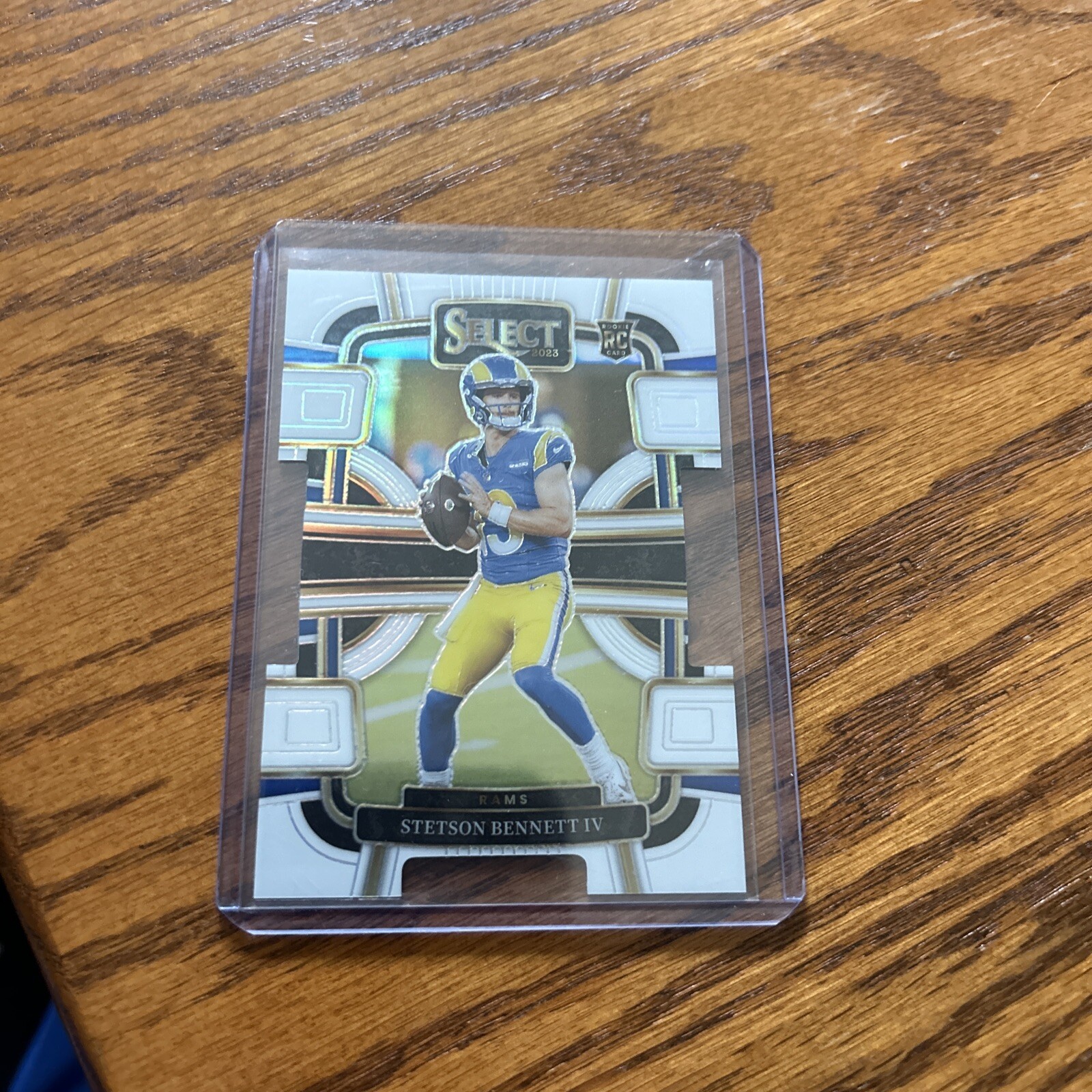 2023-24 Panini Select Stetson Bennett IV RC #55 White Prizm Die Cut /199