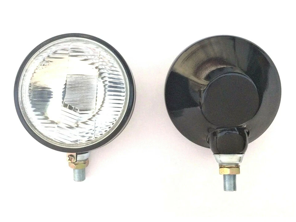 2x Scheinwerfer 12V 24V ø160 mm für Traktor Schlepper Bagger Oldtimer Trecker - Bild 2 von 4