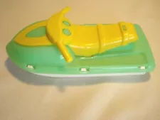 Vintage American Plastics Toys Waverunner Seadoo Jet Ski  8"x 4"