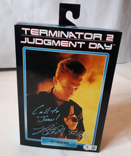T-1000 ULTIMATE TERMINATOR 2 NECA ACTION FIGURE signed ROBERT PATRICK