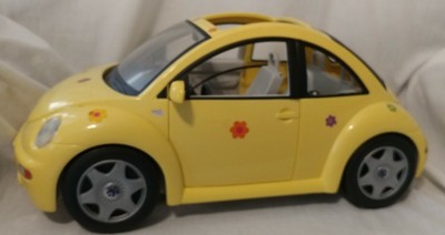barbie yellow car