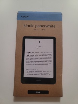 Amazon Kindle Paperwhite (12th Gen) 7 in Wi Fi 16GB eBook Reader Black