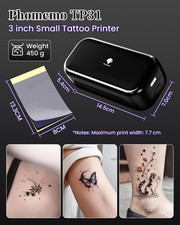 Phomemo TP31 Wireless Tattoo Stencil Printer +30pcs Transfer Paper Set LOT — image 4