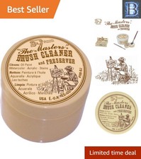Cleans Preserves Brushes Non-toxic Paint Brush Cleaner for Artists, 1 Ounce
