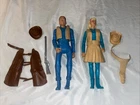 Vintage Marx Johnny West Adventure Quick Draw action figure & Jane West Some Acc