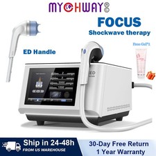 Focus ED Shockwave Eswt Focused Shock Wave Therapy Machine Pain Relief Physio US