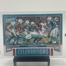 2024 Panini Prestige Tyreek Hill Celebrations SP Canvas  Case Hit Dolphins SSP