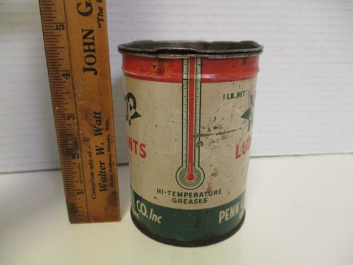 Vintage HI-TEMP LUBRICANTS PENN CENTRAL OIL COMPANY CAN - Picture 4 of 6