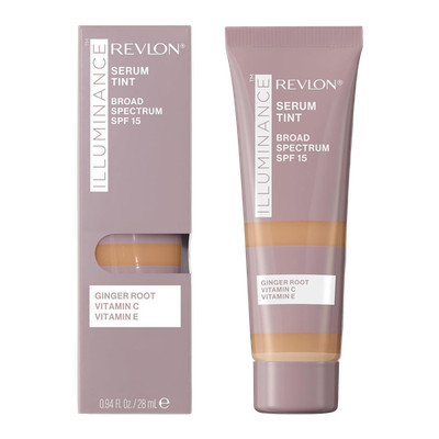 Revlon Illuminance Tinted Serum, Triple Hyaluronic Acid, SPF 15, 405 Hazel