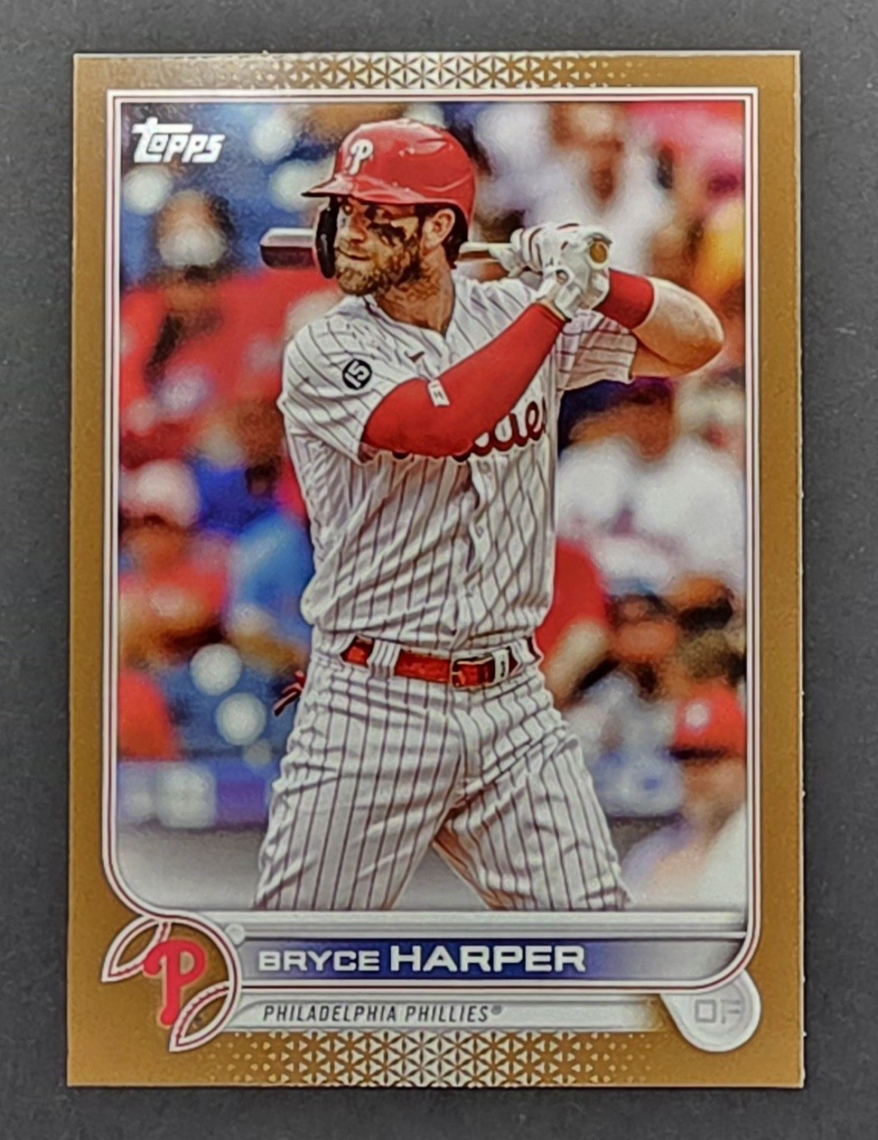 2022 Topps Series 1 - Bryce Harper #250 Gold /2022