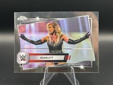Scarlett 2025 Topps Chrome WWE #101 Monday Night Raw Trading Card FREE SHIPPING