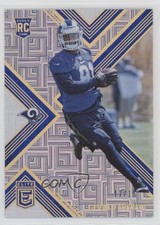 2017 Donruss Elite Rookies Blue 11/15 Gerald Everett #112 5o1