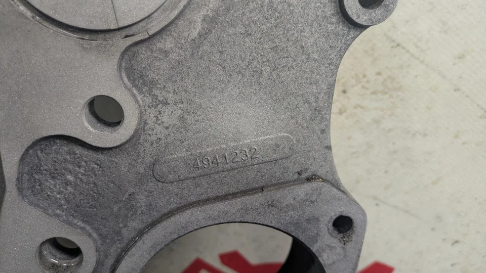 2007–2018 Dodge Ram 2500/3500 6.7L Cummins Adapter Plate 4941232 OEM Used - Image 2 of 4