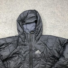 Las mejores ofertas en Adidas chaqueta acolchada negro abrigos