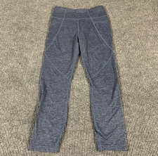 Joy Lab Leggings Womens Small S Blue Pull On Stretch Yoga Gym Comfort Pockets