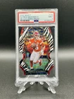 2022 Panini Select Premier Level Zebra Prizm Patrick Mahomes II PSA 9!! POP 4!!