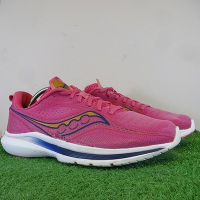 Saucony Turnschuhe Größe 9 Herren rosa Kinvara 13 Gehen Schnürschuhe Fitnessstudio Kinvara 13