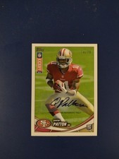 2013 Topps Kickoff Football Quinton Patton Autograph Card 74/79