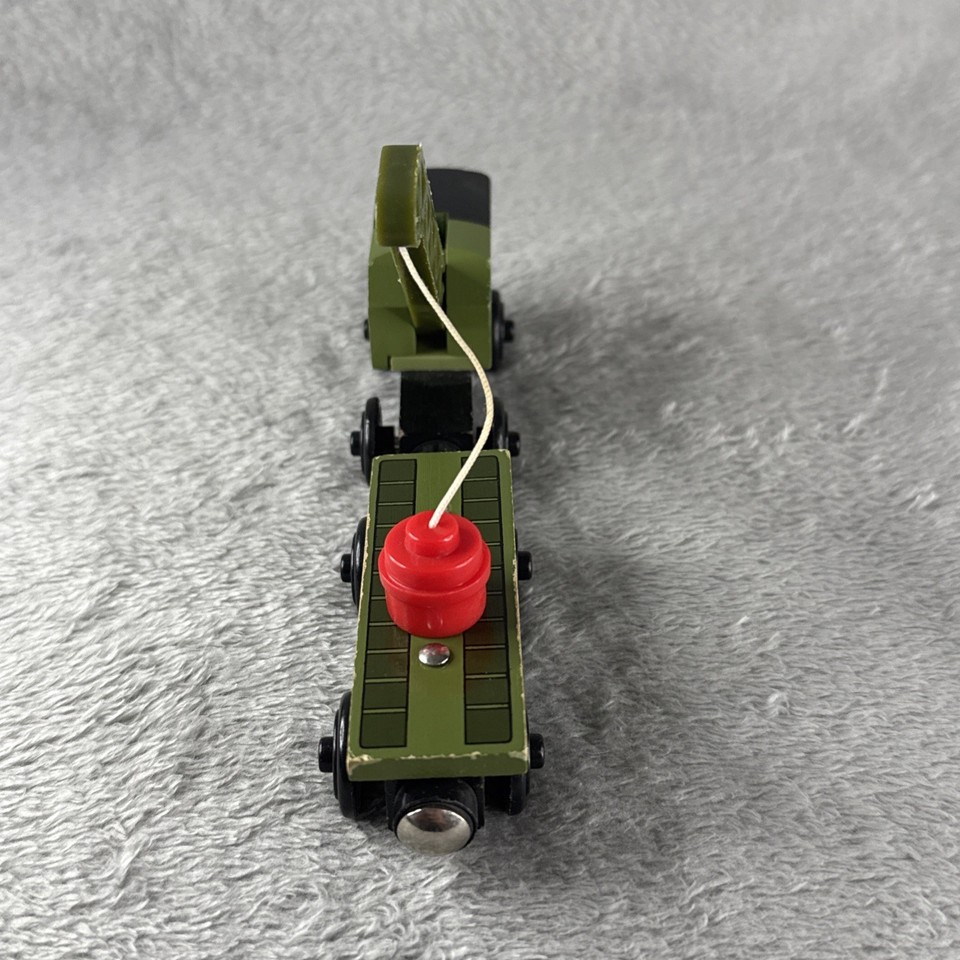 Thomas Friends Wooden Railway Tank - Breakdown Train & Flatbed Car ...