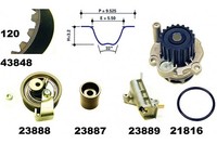 Mapco Wasserpumpe + Zahnriemensatz U.A. FüR Audi, Ford, Seat, Skoda, VW