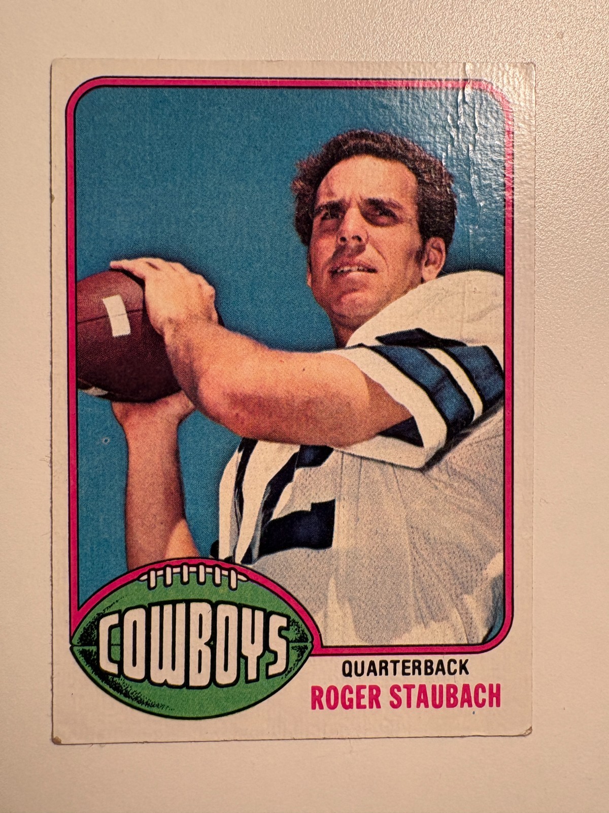 Roger Staubach Dallas Cowboys - 1976 Topps #395