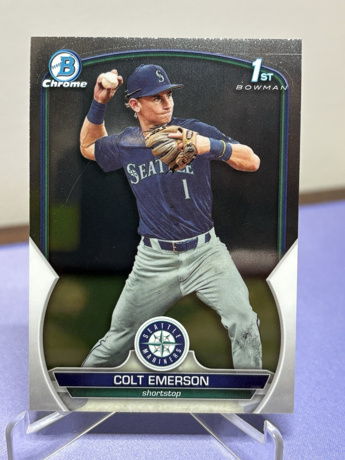 Colt Emerson 1st Bowman Chrome 2023 Bowman Draft Chrome
