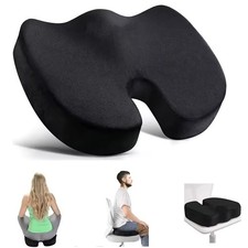Memory Foam Seat Cushion U-shaped Orthopedic Pillow Hip Back Pain Relief Chair