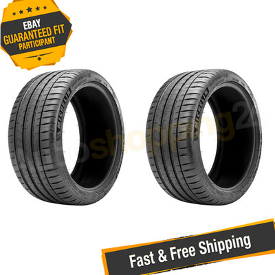 Michelin 14828 Set of 2 Summer Pilot Sport 4 S 325/25-21 Tires