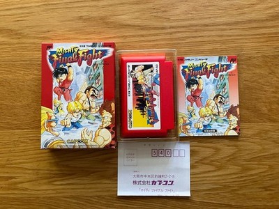 KOMPLETT! Mighty Final Fight FC Japan Nintendo Famicom NES SELTEN!