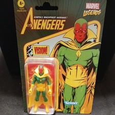Marvel Legends Vision MOC 3.75  Kenner Retro Avengers figure 2021 Hasbro