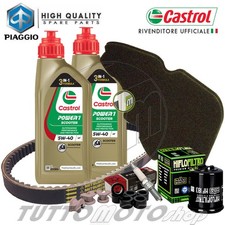 Tagliando PIAGGIO Liberty 200 2004-2009 / Kit Olio Castrol SCOOTER 5W40 Completo