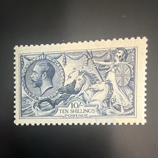 1913 Seahorse £1 Great Britain Stamp Mint
