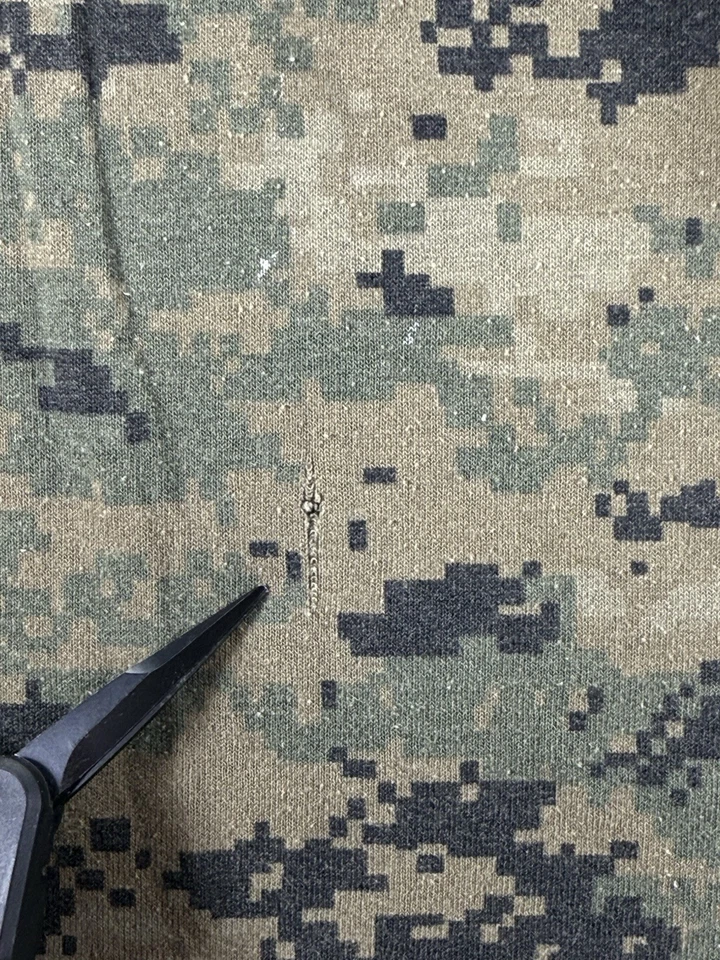 Camiseta de Colección Años 90 Fox Exterior Talla Mediana Camuflada Puntada Única Verde Militar Foto 4 de 4