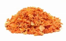 Carrot Flakes Chopped & Dried Vegetables for Soups Storage Sample Size