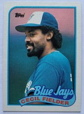 1989 Topps - Cecil Fielder #541 Toronto Blue Jays