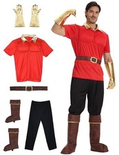 Halloween Costume Adult Men 5Pcs Suit Muscle Tops Plus Size Villain Character...