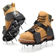 Pre-Assembled Lawn Aerator Shoes for Yard Grass, Aerator Lawn Tool with Heavy...