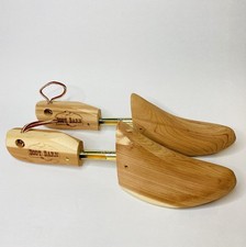 Boot Barn Cedar Wooden Wood Shoe Trees Size L Large Rochester USA Shoe Tree Co