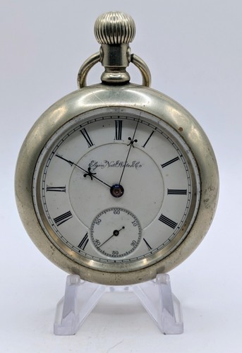 1889 Elgin B.W. Raymond 18s Pocket Watch - Running