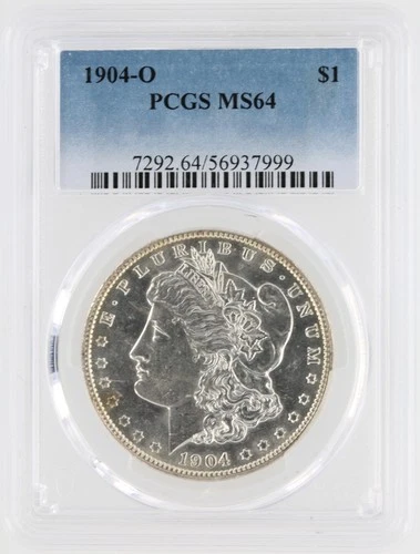 1904-O Morgan Silver Dollar PCGS MS64 S$1 New Orleans Minted No Reserve