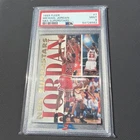 1993 Fleer #7 Michael Jordan NBA Superstars Mint PSA 9 Clean Card!!