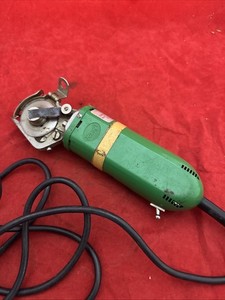 Hoogs Rotary Cutter Electric LIL 60087 Working United Cloth Fabric Cutting