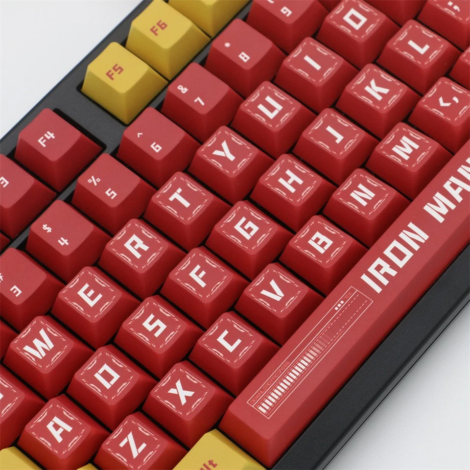 Marvel Iron Man CHERRY G80-3000S mechanical keyboard PBT keycap UBS peripheral - Image 4 of 4
