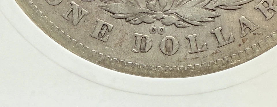 1880/79-CC Reverse 78 VAM-4 Morgan Silver Dollar - ANACS Fine 12 - (WRRX) - Image 4 of 4