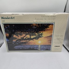 Caron Wonder Art Monterey Monterey Sunset 30" x 50" Latch Hook Kit 4429  NEW